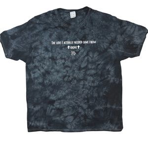 Marble blue tee shirt